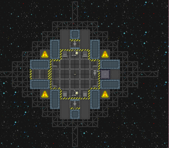 The test Lab satellite. Where bombs go to die, or live, depending on your point of view